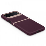 Caseology Samsung Galaxy Z Flip 4 Deksel Nano Pop Burgundy Bean