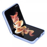 Nillkin Samsung Galaxy Z Flip 4 Deksel Qin Series Lilla