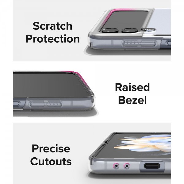 Ringke Samsung Galaxy Z Flip 4 Deksel Slim Matte Clear