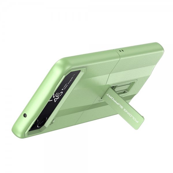 GKK Samsung Galaxy Z Flip 4 Deksel Super Car Series Grønn