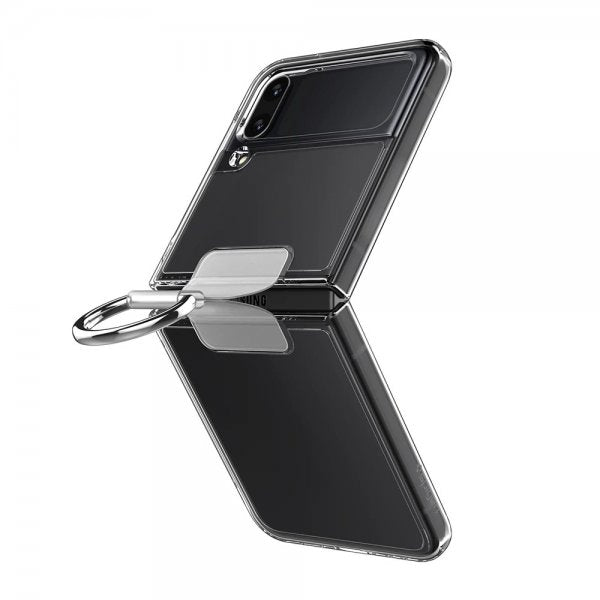 Spigen Samsung Galaxy Z Flip 4 Deksel Thin Fit Ring My Sketch Crystal Clear