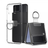 Spigen Samsung Galaxy Z Flip 4 Deksel Thin Fit Ring My Sketch Crystal Clear