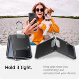 Spigen Samsung Galaxy Z Flip 4 Deksel Thin Fit Ring My Sketch Crystal Clear