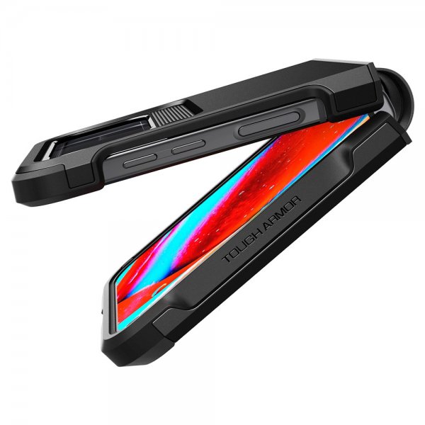 Spigen Samsung Galaxy Z Flip 4 Deksel Tough Armor Svart