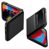 Spigen Samsung Galaxy Z Flip 4 Deksel Tough Armor Svart