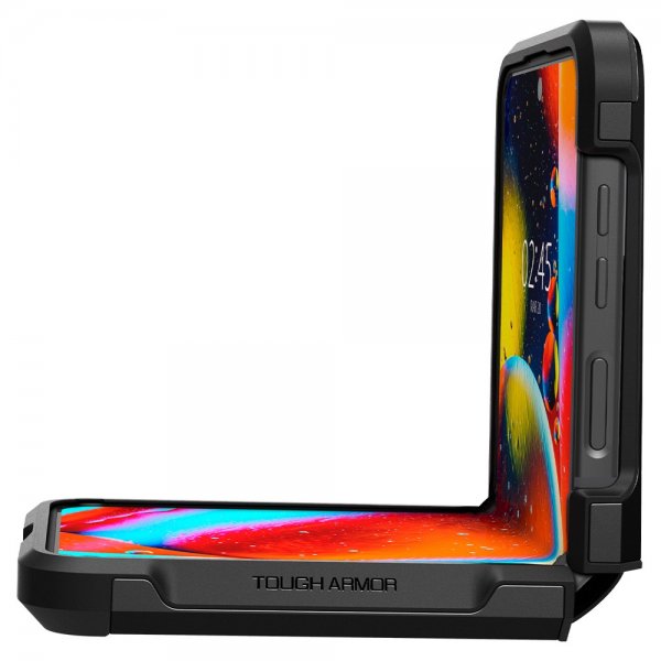 Spigen Samsung Galaxy Z Flip 4 Deksel Tough Armor Svart