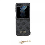 Guess Samsung Galaxy Z Flip 5 Deksel 4G Charm Grå