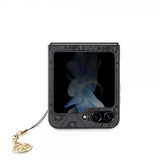 Guess Samsung Galaxy Z Flip 5 Deksel 4G Charm Grå