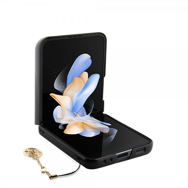 Guess Samsung Galaxy Z Flip 5 Deksel 4G Charm Grå