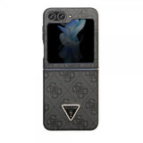 Guess Samsung Galaxy Z Flip 5 Deksel 4G Metal Triangle Strass Svart