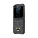 Guess Samsung Galaxy Z Flip 5 Deksel 4G Metal Triangle Strass Svart