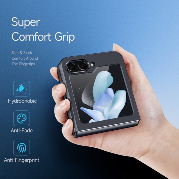 Dux Ducis Samsung Galaxy Z Flip 5 Deksel Aimo Series Svart