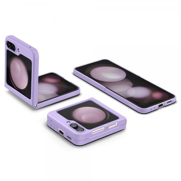 Spigen Samsung Galaxy Z Flip 5 Deksel Air Skin Rose Purple