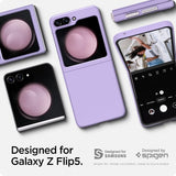 Spigen Samsung Galaxy Z Flip 5 Deksel Air Skin Rose Purple