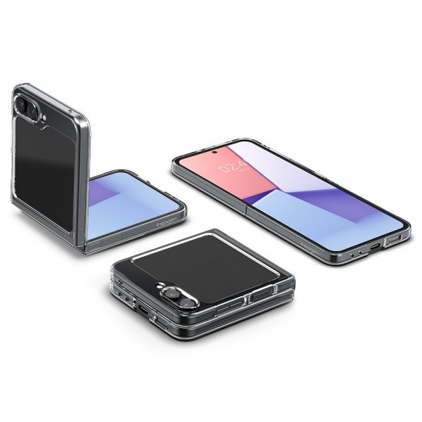 Spigen Samsung Galaxy Z Flip 5 Deksel AirSkin Crystal Clear