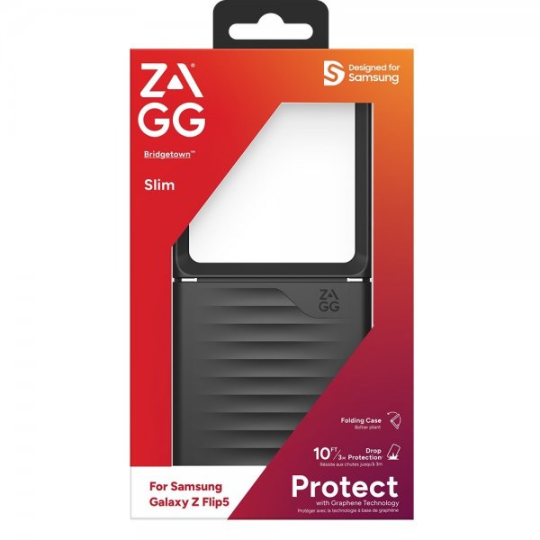 Zagg Samsung Galaxy Z Flip 5 Deksel Bridgetown Svart