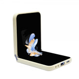 Guess Samsung Galaxy Z Flip 5 Deksel Glitter Flakes Metal Logo Gull