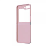 Guess Samsung Galaxy Z Flip 5 Deksel Glitter Flakes Metal Logo Rosa