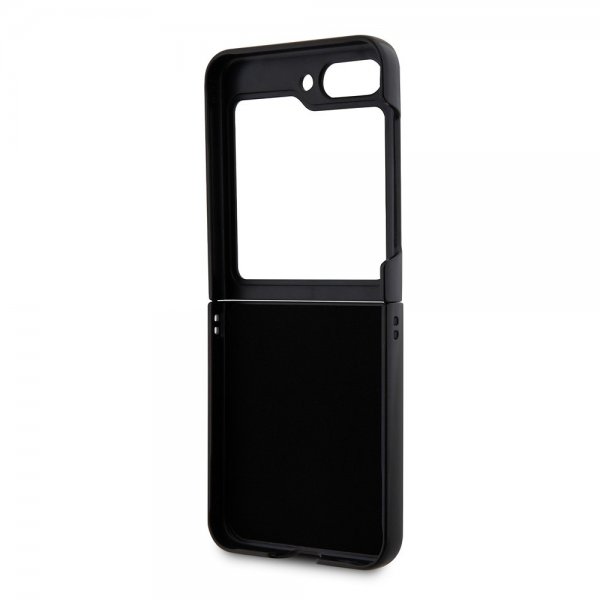 Karl Lagerfeld Samsung Galaxy Z Flip 5 Deksel NFT Karl & Choupette Pin Saffiano Svart