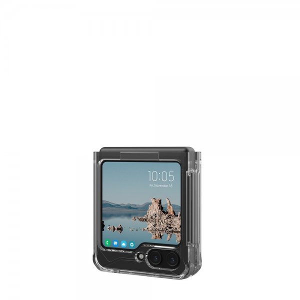 Urban Armor Gear (UAG) Samsung Galaxy Z Flip 5 Deksel Plyo Pro MagSafe Ice/Silver