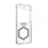 Urban Armor Gear (UAG) Samsung Galaxy Z Flip 5 Deksel Plyo Pro MagSafe Ice/Silver
