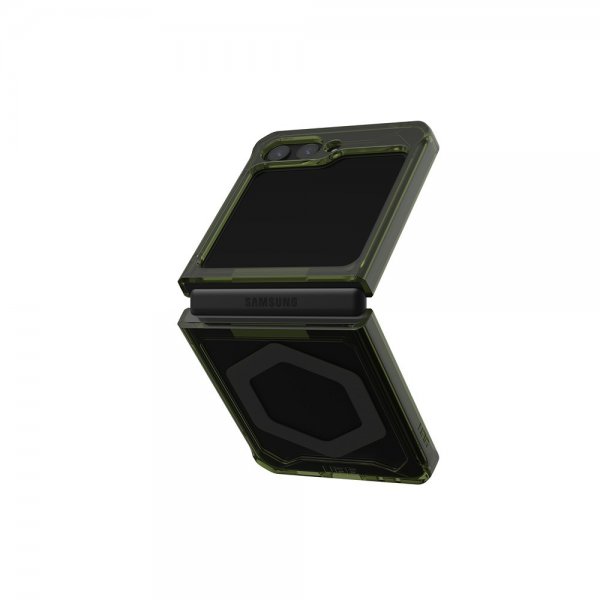 Urban Armor Gear (UAG) Samsung Galaxy Z Flip 5 Deksel Plyo Pro MagSafe Olive/Space Grey