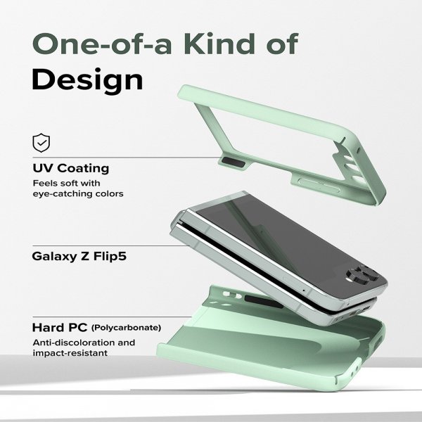 Ringke Samsung Galaxy Z Flip 5 Deksel Slim Mint