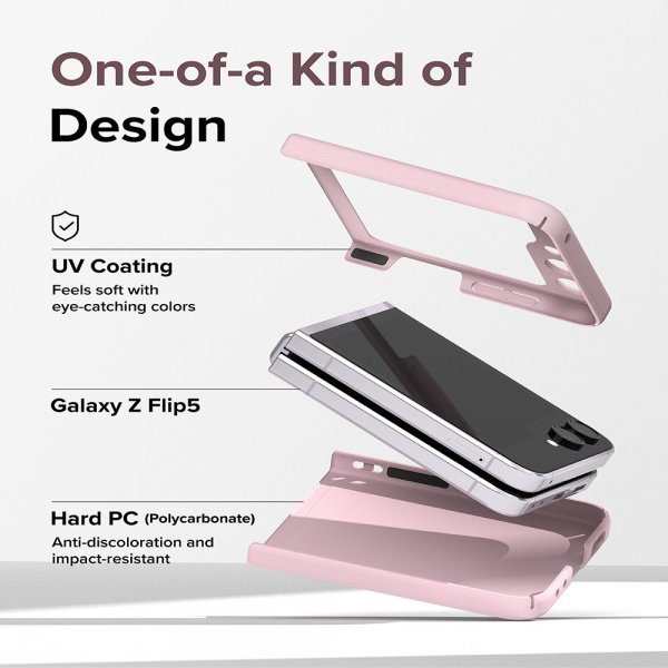 Ringke Samsung Galaxy Z Flip 5 Deksel Slim Strawberry