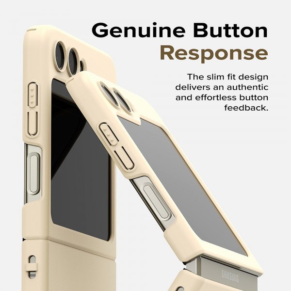 Ringke Samsung Galaxy Z Flip 5 Deksel Slim Vanilla