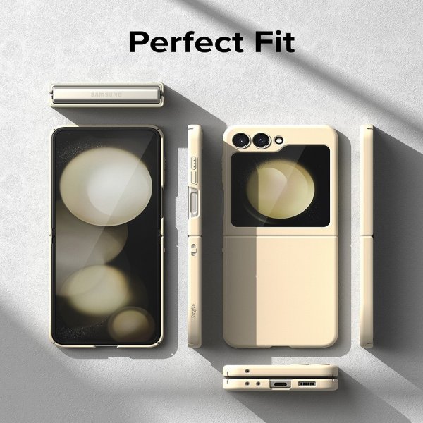 Ringke Samsung Galaxy Z Flip 5 Deksel Slim Vanilla