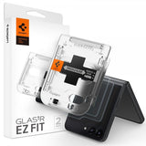 Spigen Samsung Galaxy Z Flip 5 Skjermbeskytter GLAS.tR EZ Fit 2-pakning