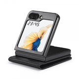 Lc.Imeeke Samsung Galaxy Z Flip 6/Flip 7 FE Etui med Kortlomme flipp Svart
