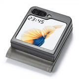 Lc.Imeeke Samsung Galaxy Z Flip 6/Flip 7 FE Etui med Kortlomme stativfunksjon Grå