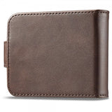 Lc.Imeeke Samsung Galaxy Z Flip 6/Flip 7 FE Etui med Kortlomme stativfunksjon Mørkebrun