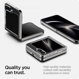 Spigen Samsung Galaxy Z Flip 6/Galaxy Z Flip 7 FE Deksel Air Skin Zero One Svart