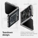 Spigen Samsung Galaxy Z Flip 6/Galaxy Z Flip 7 FE Deksel Air Skin Zero One Svart