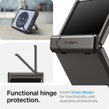 Spigen Samsung Galaxy Z Flip 6/Galaxy Z Flip 7 FE Deksel Tough Armor Pro Gunmetal