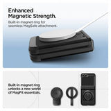 Spigen Samsung Galaxy Z Flip 6/Galaxy Z Flip 7 FE Deksel Tough Armor Pro MagFit Svart