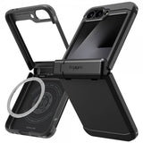 Spigen Samsung Galaxy Z Flip 6/Galaxy Z Flip 7 FE Deksel Tough Armor Pro MagFit Svart