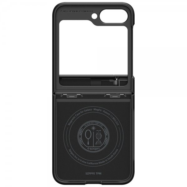 Spigen Samsung Galaxy Z Flip 6/Galaxy Z Flip 7 FE Deksel Tough Armor Pro MagFit Svart