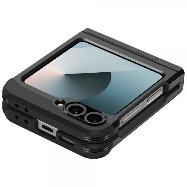 Spigen Samsung Galaxy Z Flip 6/Galaxy Z Flip 7 FE Deksel Tough Armor Pro MagFit Svart