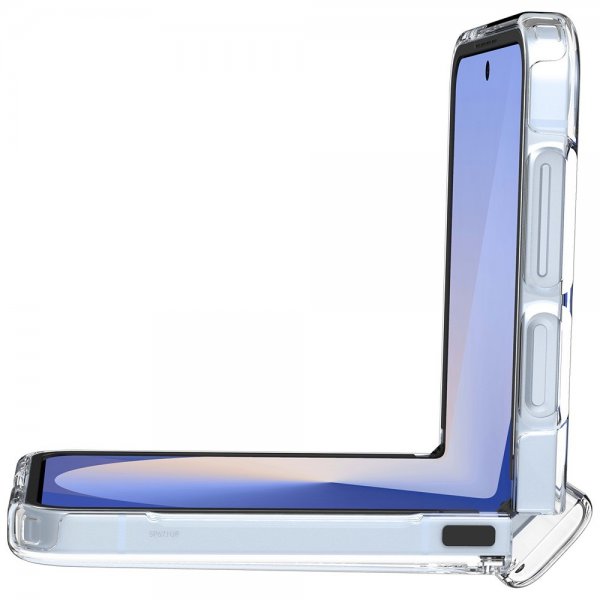 Spigen Samsung Galaxy Z Flip 6/Galaxy Z Flip 7 FE Deksel Ultra Hybrid Pro MagFit Clear White