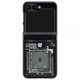 Spigen Samsung Galaxy Z Flip 6/Galaxy Z Flip 7 FE Deksel Ultra Hybrid Pro Zero One Svart