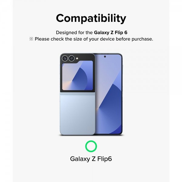 Ringke Samsung Galaxy Z Flip 6/Flip 7 FE Kamerabeskytter Camera Lens Frame 2-pakning