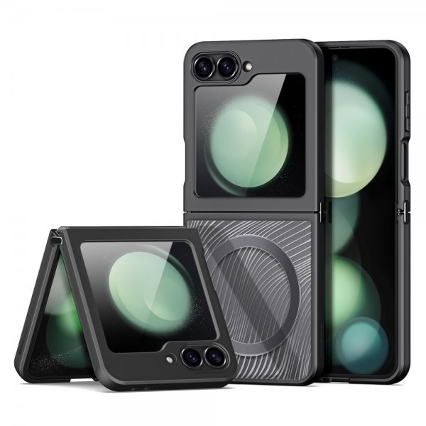 Dux Ducis Samsung Galaxy Z Flip 6/Flip 7 FE Deksel Aimo Series MagSafe Svart