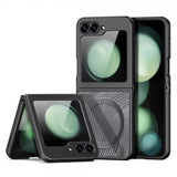 Dux Ducis Samsung Galaxy Z Flip 6/Flip 7 FE Deksel Aimo Series MagSafe Svart