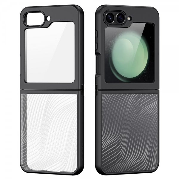 Dux Ducis Samsung Galaxy Z Flip 6/Flip 7 FE Deksel Aimo Series Svart