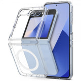 Ringke Samsung Galaxy Z Flip 6/Flip 7 FE Deksel Fusion Magnetic Transparent