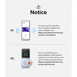 Ringke Samsung Galaxy Z Flip 6/Flip 7 FE Deksel Fusion Magnetic Transparent