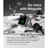 Ringke Samsung Galaxy Z Flip 6/Flip 7 FE Deksel Fusion Magnetic Transparent